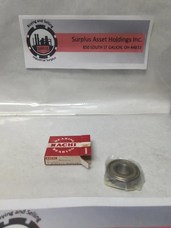 NACHI,6204ZZ,DEEP GROOVE BALL BEARING NOS