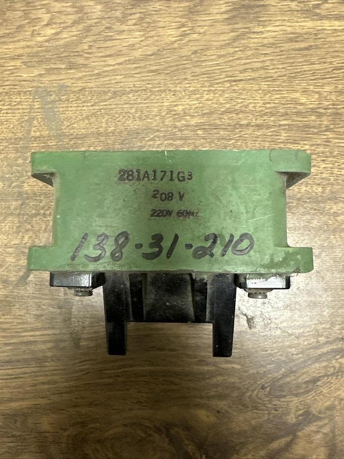 Used GE,281A171G3,Coil 208V