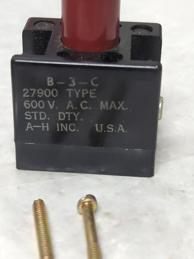 ARROW HART,B-3-C 27900,PUSH BUTTON SWITCH NOS