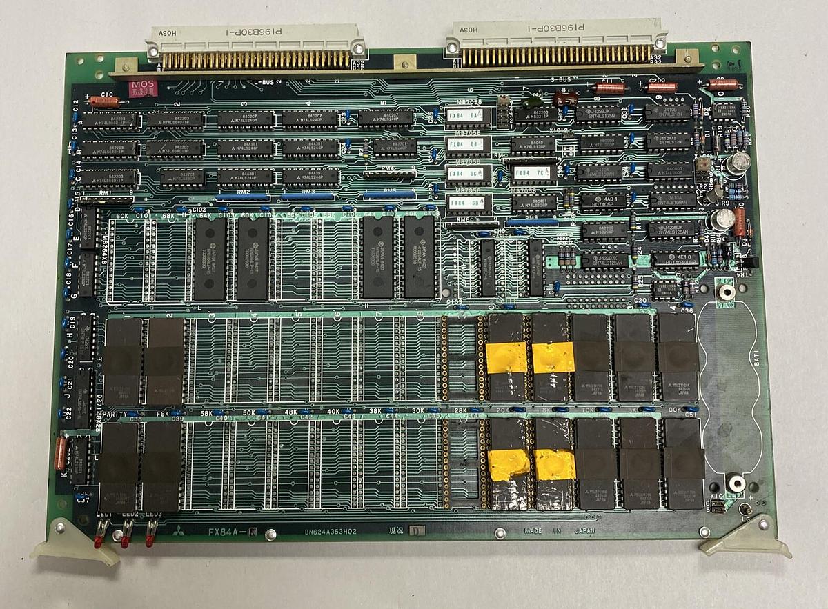 Used MITSUBISHI,BN624A353H02 / FX84-5,PC BOARD
