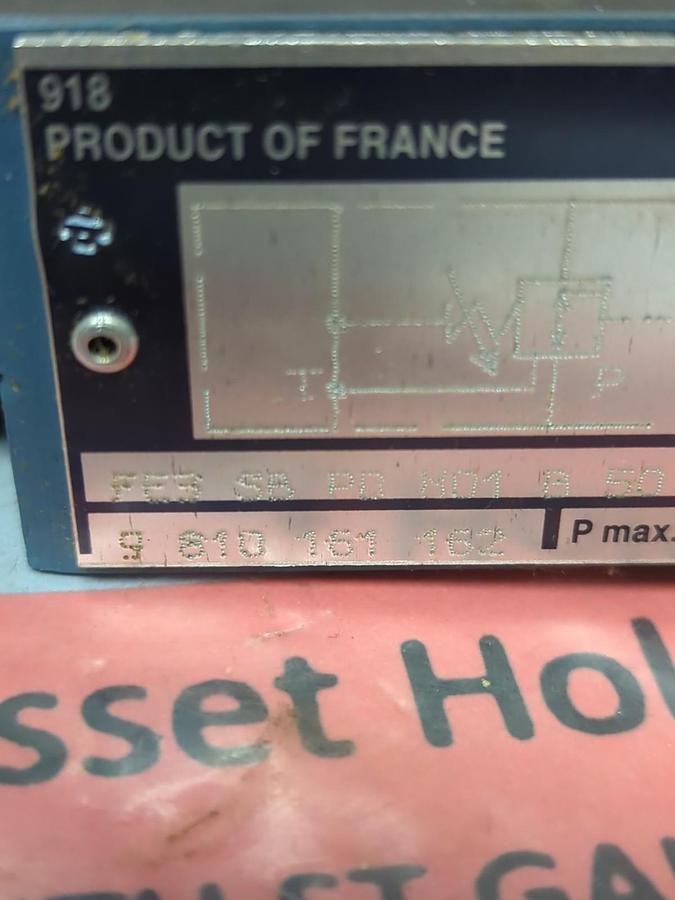 BOSCH,1 ST/PC,PRESSURE RELIEF VALVE FE3PDM01B50 NOS