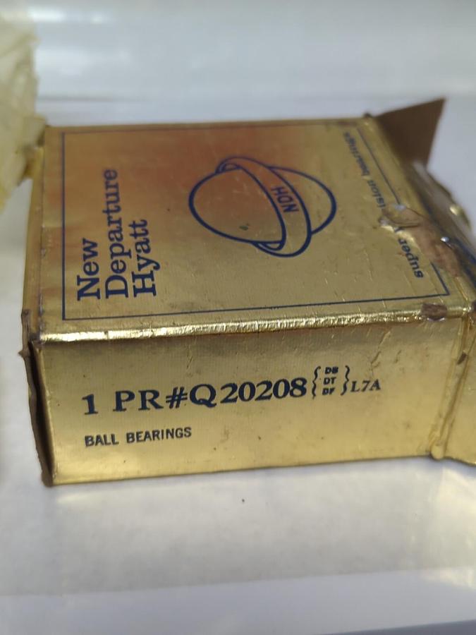 NDH,Q20208,PRECISION ANGULAR CONTACT BEARING SET NOS