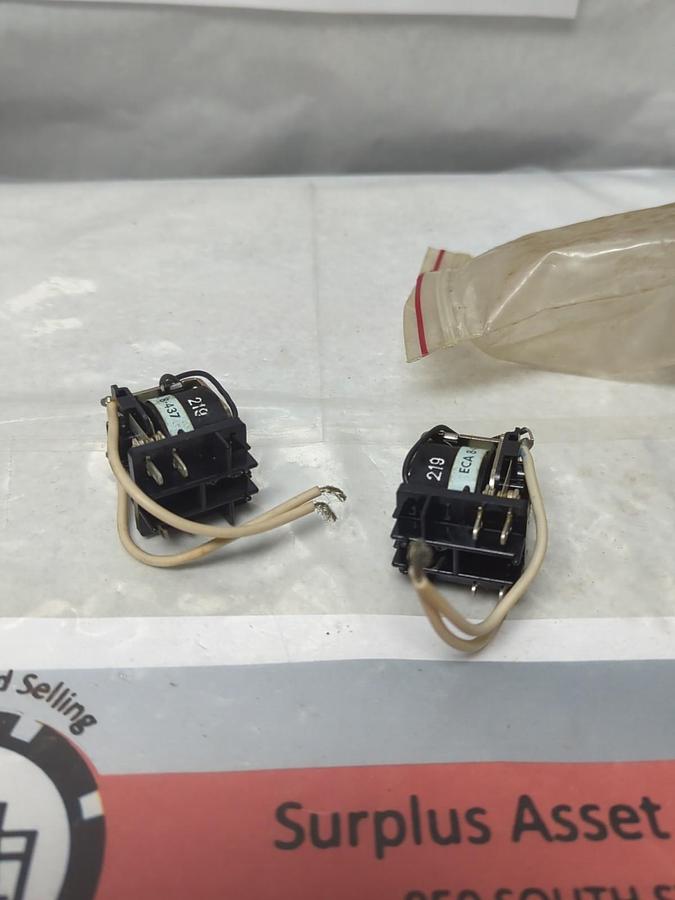 ECA,8-437,RELAY MISSING ORIGIAL PACKAGING LOT OF 2 NOS