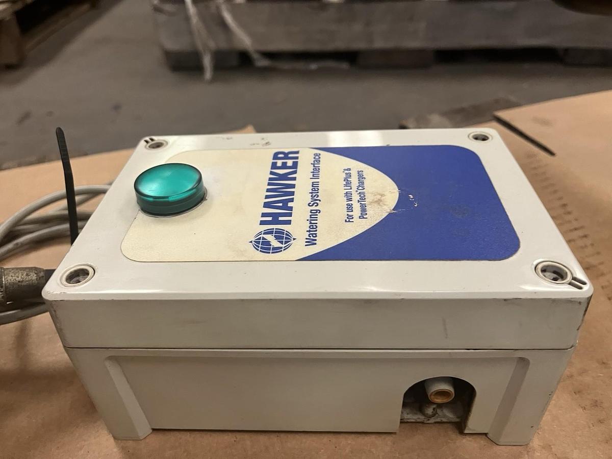 Used HAWKER,00425158,WATERING SYSTEM INTERFACE FOR LIFEPLUS & POWERTECH CHARGER