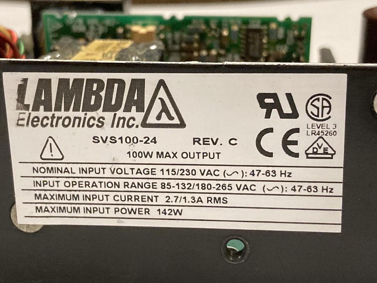 Used Lambda,SVS100-24,Power Supply Unit 100W Rev-C