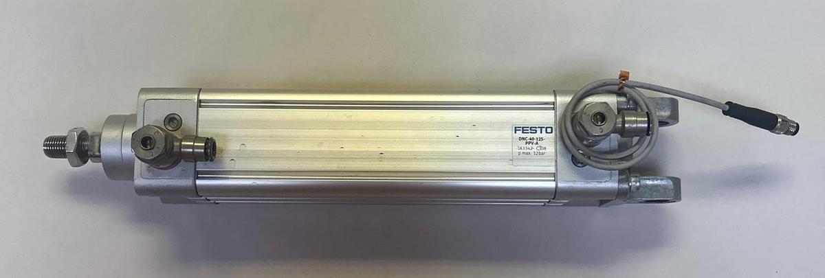 Used FESTO,DNC-40-125-PPV-A,PNEUMATIC CYLINDER