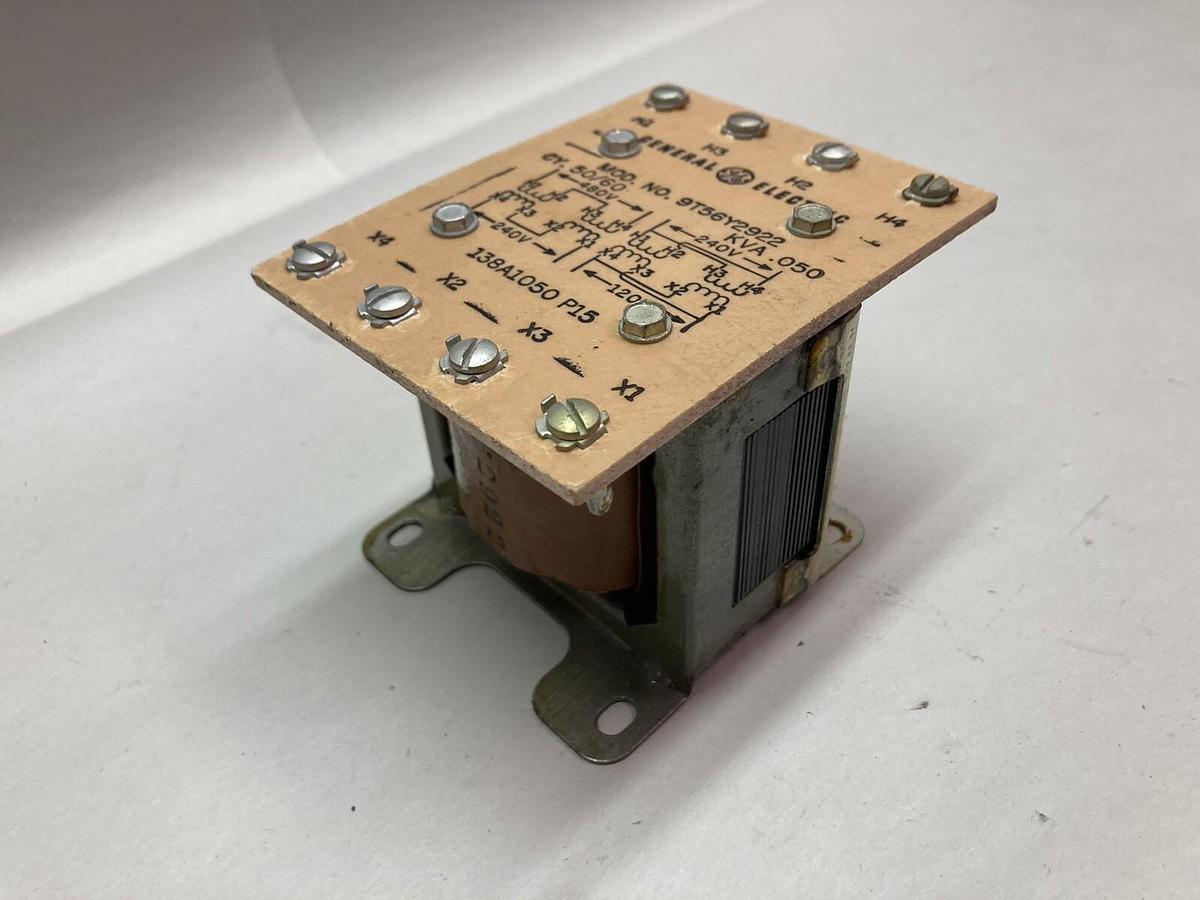 Used General Electric,9T56Y2922,Transformer 50/60CY 0.050KVA