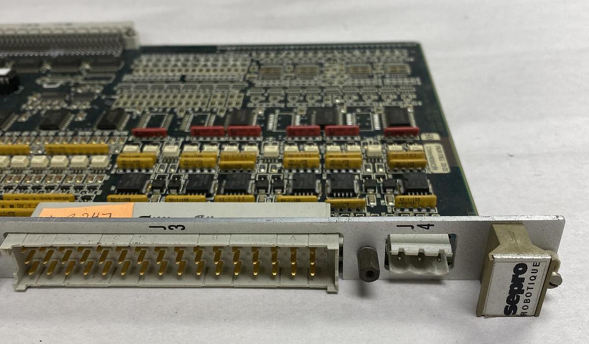 Used SEPRO ROBOTIQUE,07S01061 A CARTE 32E/24S, INTERFACE BOARD