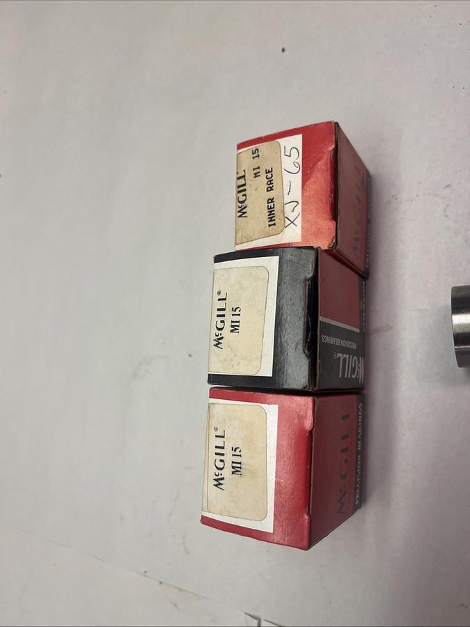 McGILL,MI-15,NEEDLE ROLLER BEARING LOT OF 3