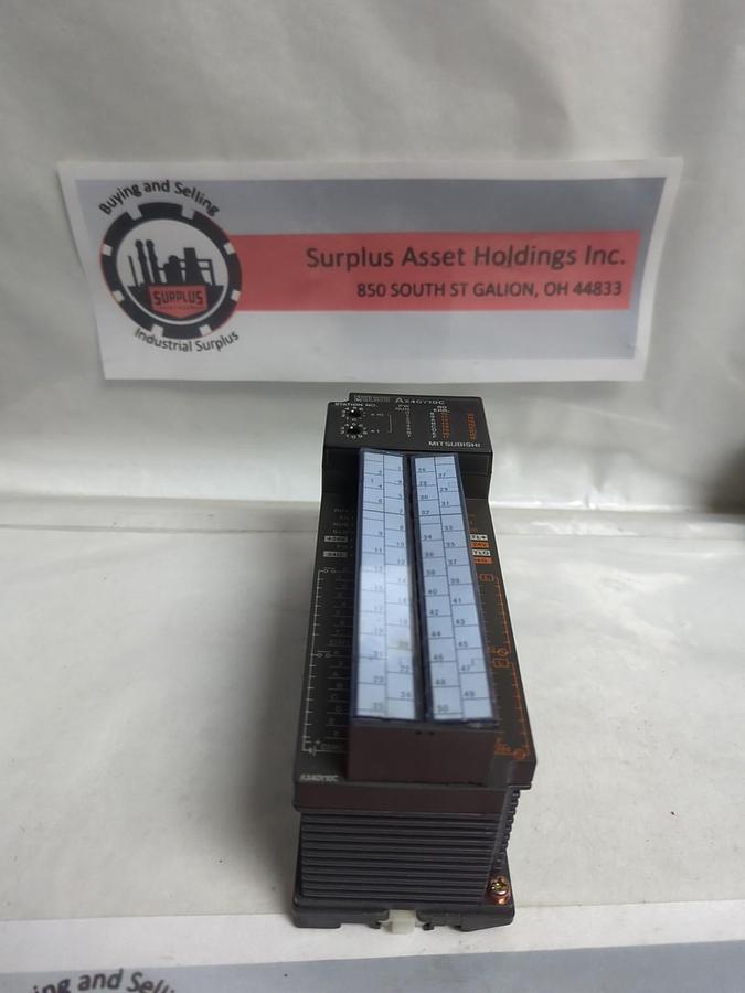 Used MITSUBISHI,AX40Y10C,MELSEC INPUT/OUTPUT UNIT PRE-OWNED