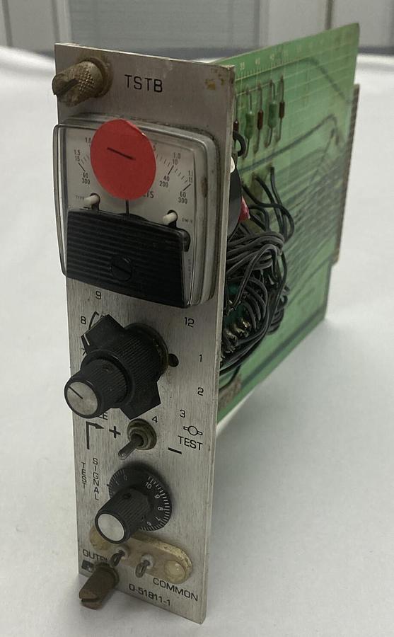 Used RELIANCE,0-51811-1,ANALOG VOLTMETER TESTER CARD