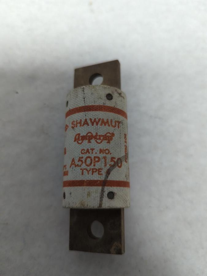 Used GOULD SHAWMUT,A50P150,AMP-TRAP 150 AMP FUSE PRE-OWNED