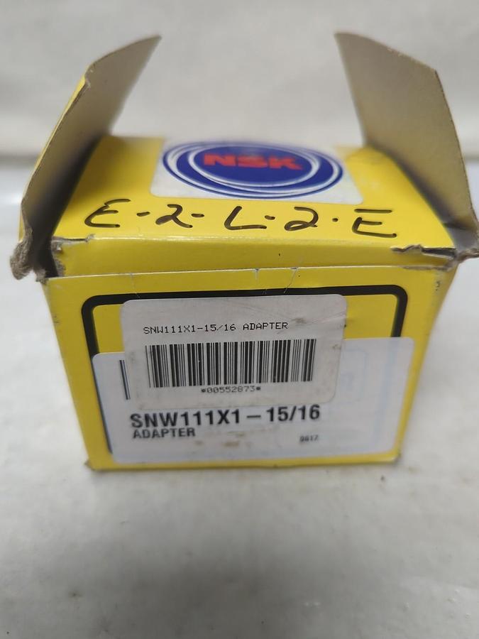 NSK,SNW111X1-15/16,BEARING ADAPTER 1-15/16 INCH NOS