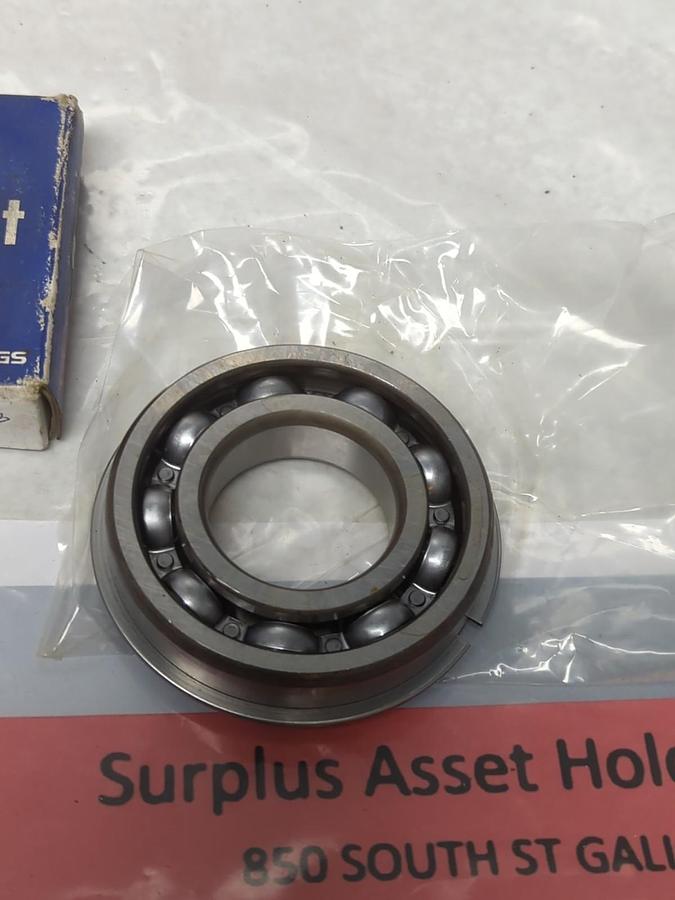 NACHI,6207N C3,DEEP GROOVE BALL BEARING WITH SNAP RING NOS