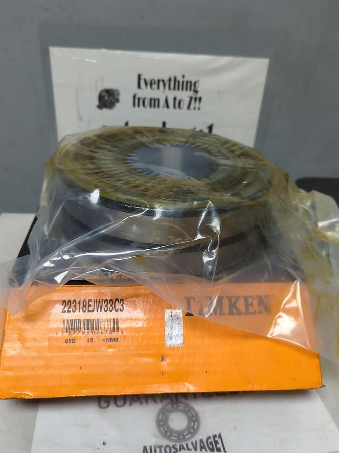 TIMKEN,22318EJW33C3,SPHERICAL ROLLER BEARING 90X190X64MM NOS