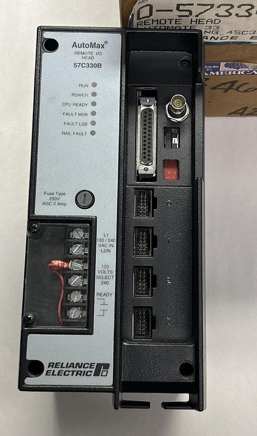 Used RELIANCE,57C330B,AUTOMAX REMOTE I/O HEAD