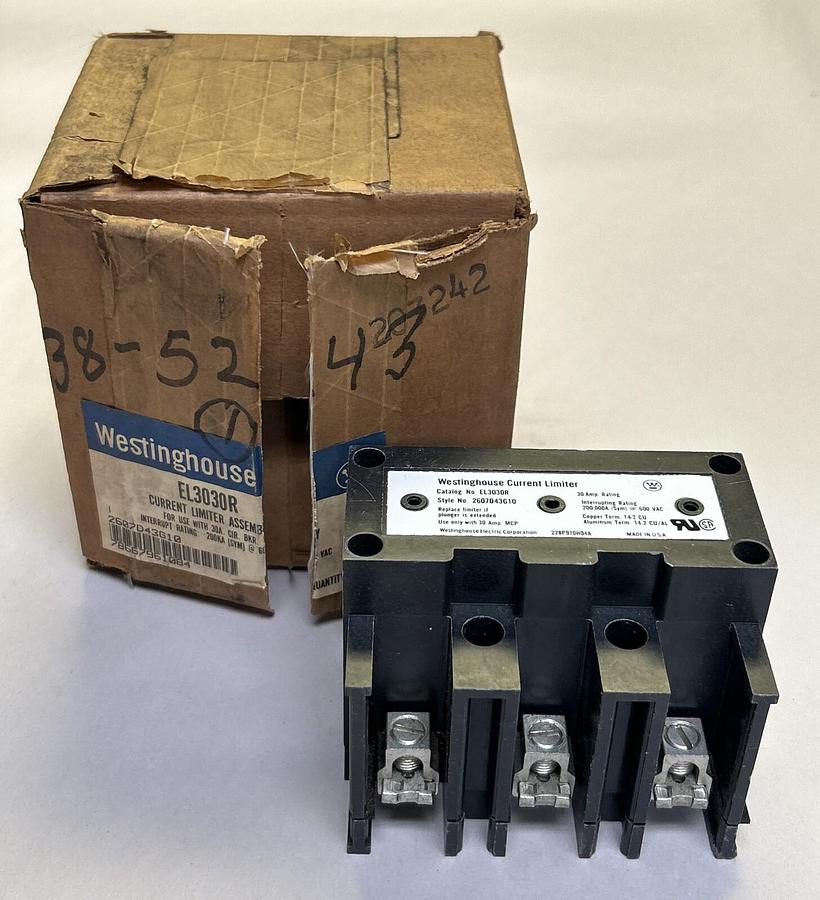WESTINGHOUSE,EL3030R,CURRENT LIMITER ASSEMBLY NOS