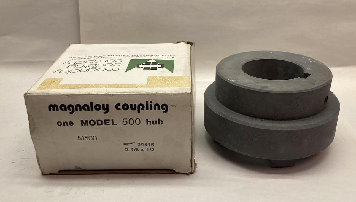 Used Magnaloy,Model M500,Hub 2-1/8 x 1/2 Inch 20416