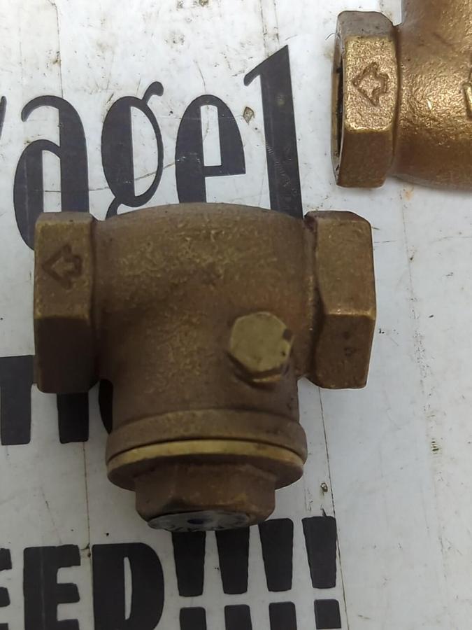 MATCO,521,200WOG 1/2 INCH SWING CHECK VALVE LOT OF 2 NOS