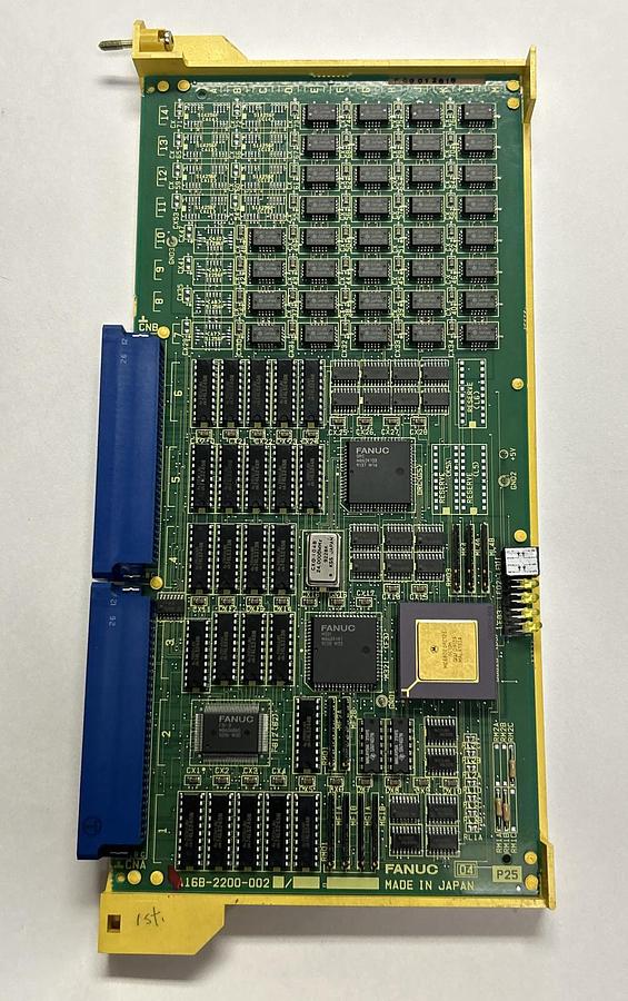 Used FANUC,A16B-2200-0020,BASE 2 BOARD 15 A CONTROL BOARD