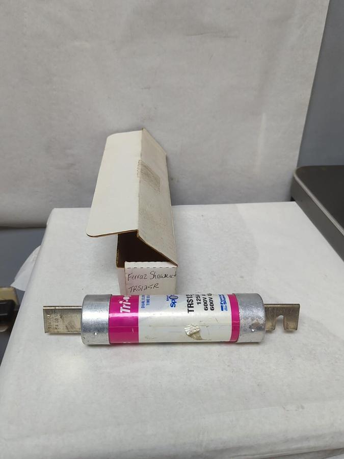 FERRAZ SHAWMUT,TRS125R,TRI-ONIC 125 AMP FUSE NOS
