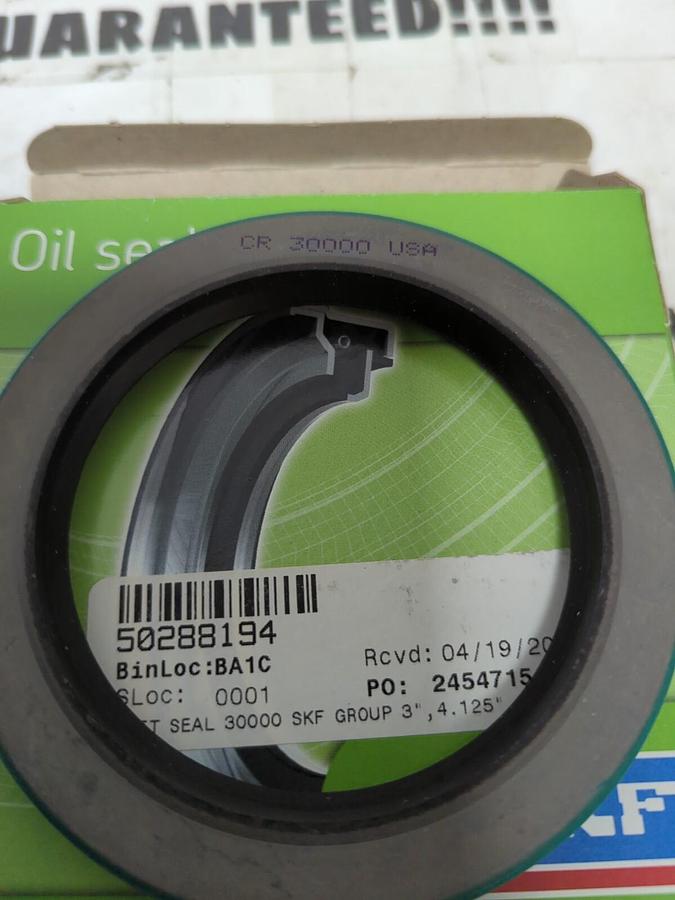 SKF,30000,OIL SEAL 3IN X 4.125 IN NOS