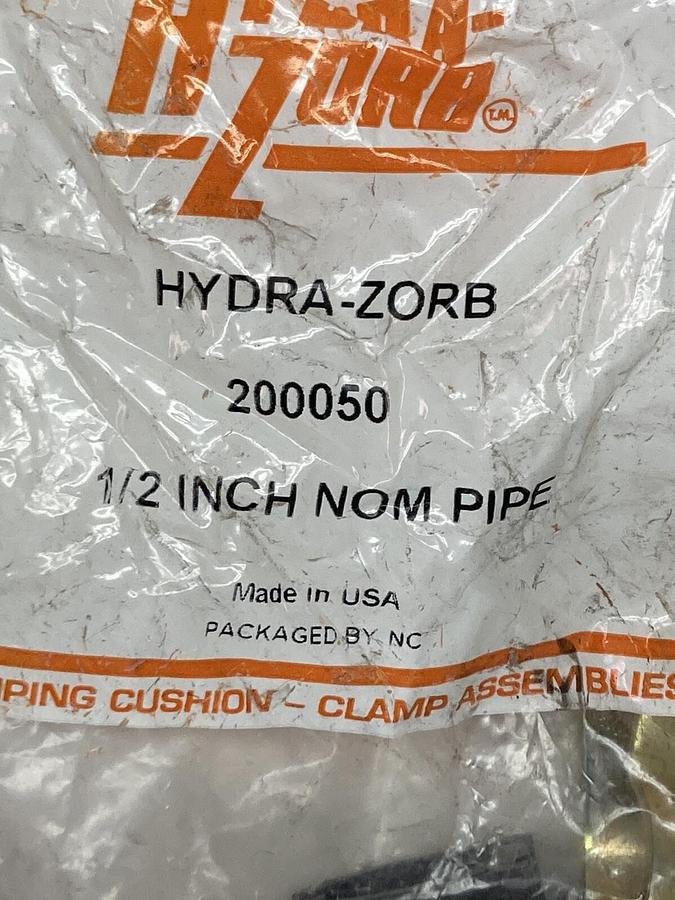 Used Hydra-Zorb,200050,1/2 Inch Nom Pipe LOT OF 2