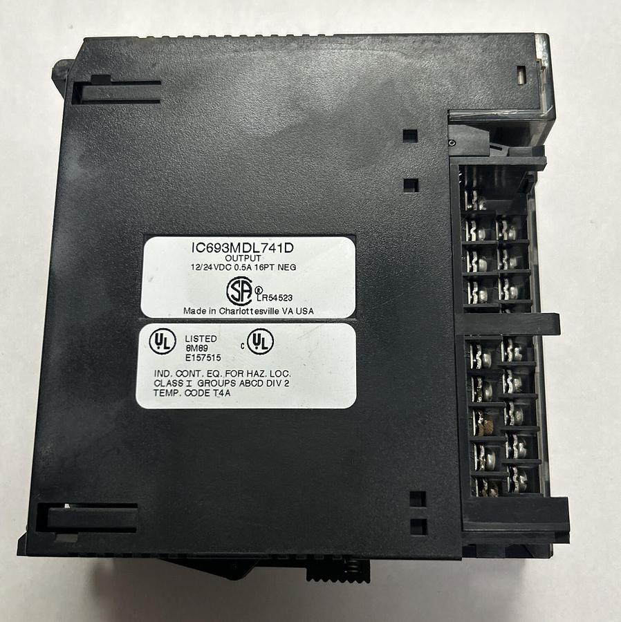 Used GE FANUC,IC693MDL741D,OUTPUT MODULE LOT OF 2