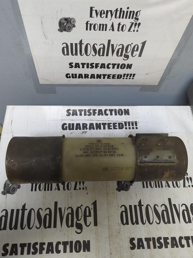 WESTINGHOUSE,591C142G08,TYPE  CLS FUSE 2.75KV/225 AMP NOS