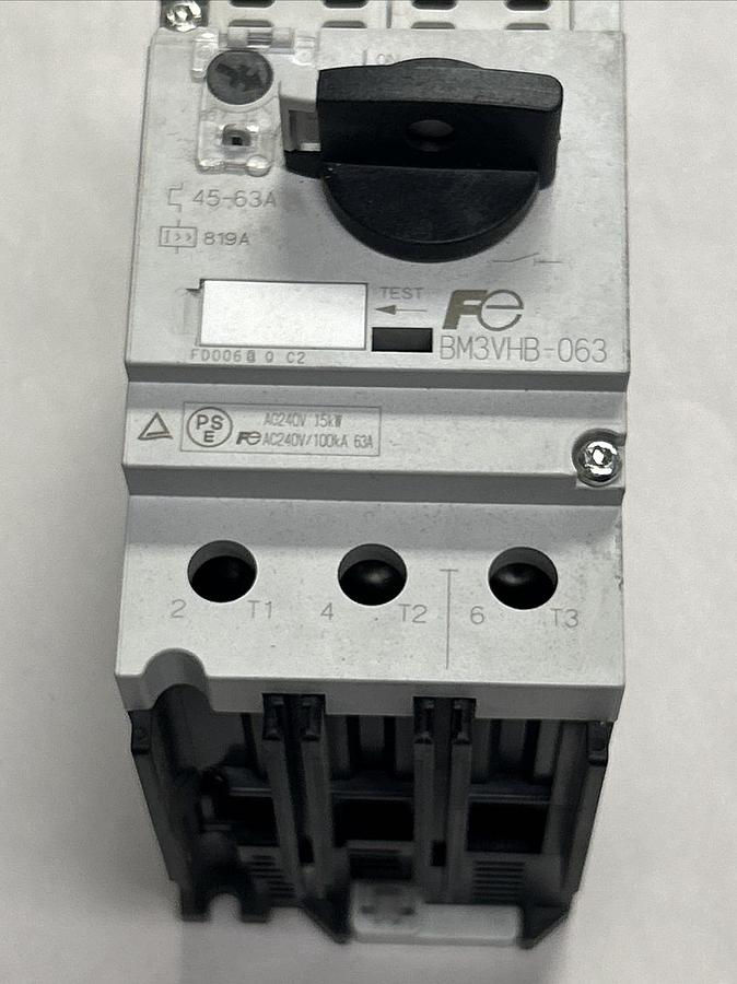 FUJI ELECTRIC,BM3VHB-063,MOTOR STARTER NOS