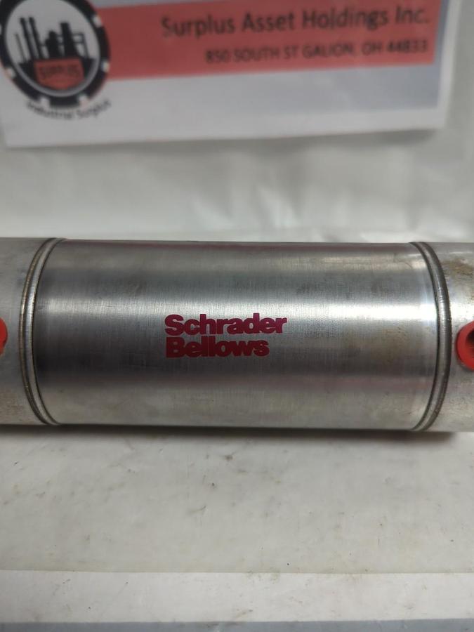 Used SCHRADER BELLOWS,KD632282,CYLINDER 250 PSI 17 BAR PRE-OWNED