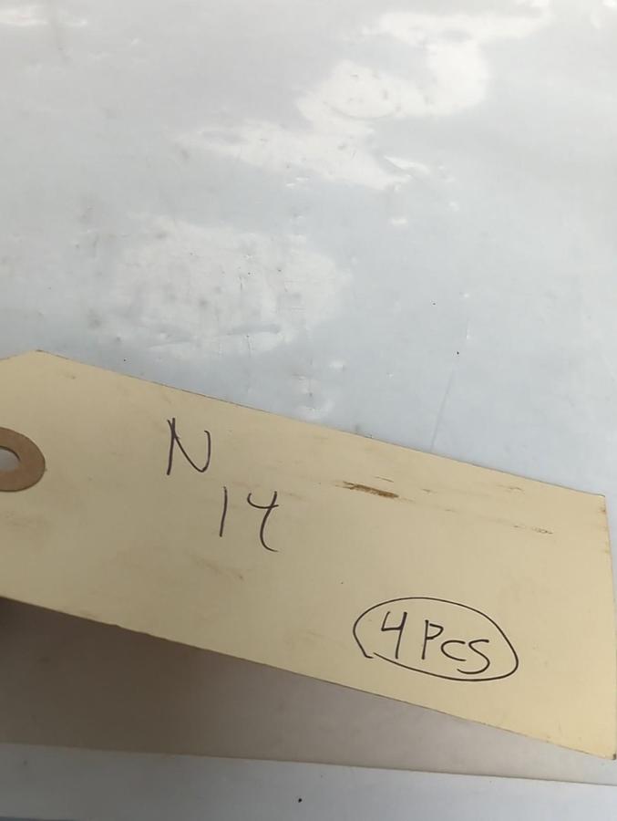 Used ALLEN BRADLEY,N14,THERMAL OVERLOAD HEATER ELEMENT LOT OF 4 PRE-OWNED