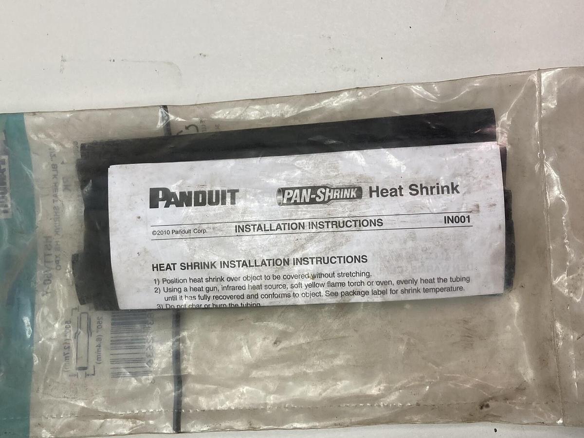 Used Panduit,HSTTV50-Y,Thin Wall Heart Shrink