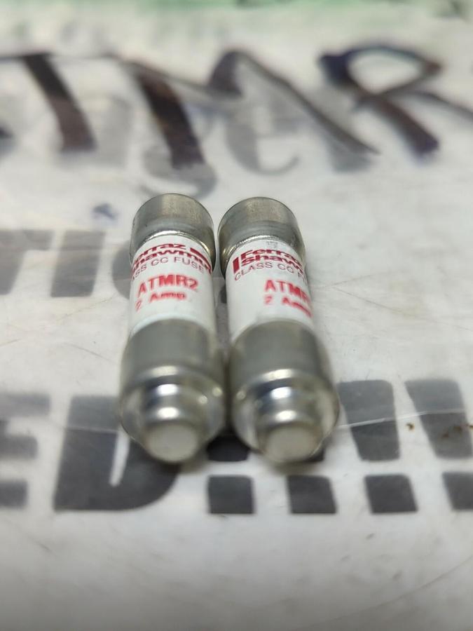 FERRAZ SHAWMUT,ATMR2,CLASS CC FUSE LOT OF 2 NOS