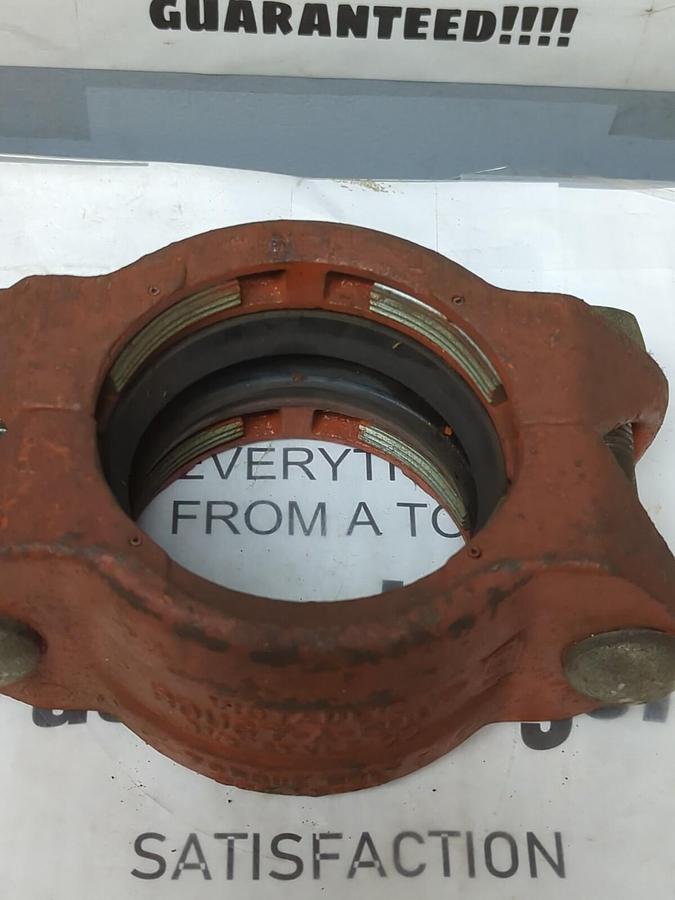 VICTAULIC,STYLE 99,3-1/2 INCH ROUST-A-BOUT PIPE COUPLING NOS