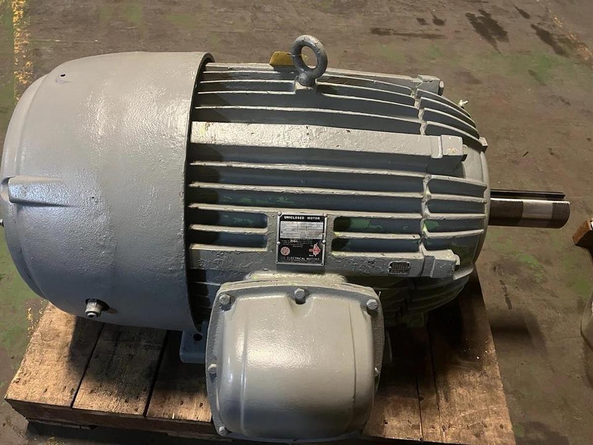 Used US MOTOR,445T,UNICLOSED MOTOR 100HP 460V 3PH 1780 RPM
