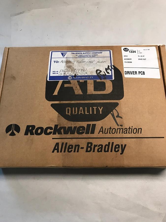 Used Allen Bradley,S50399,Driver Board Factory Sealed Box 15-20HP