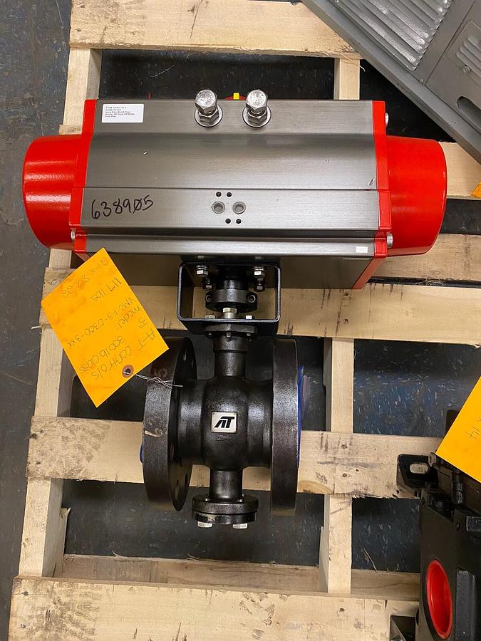 TRIAC A-T Controls,2R850SR 3" ACTUATOR BALL VALVE CLASS 300