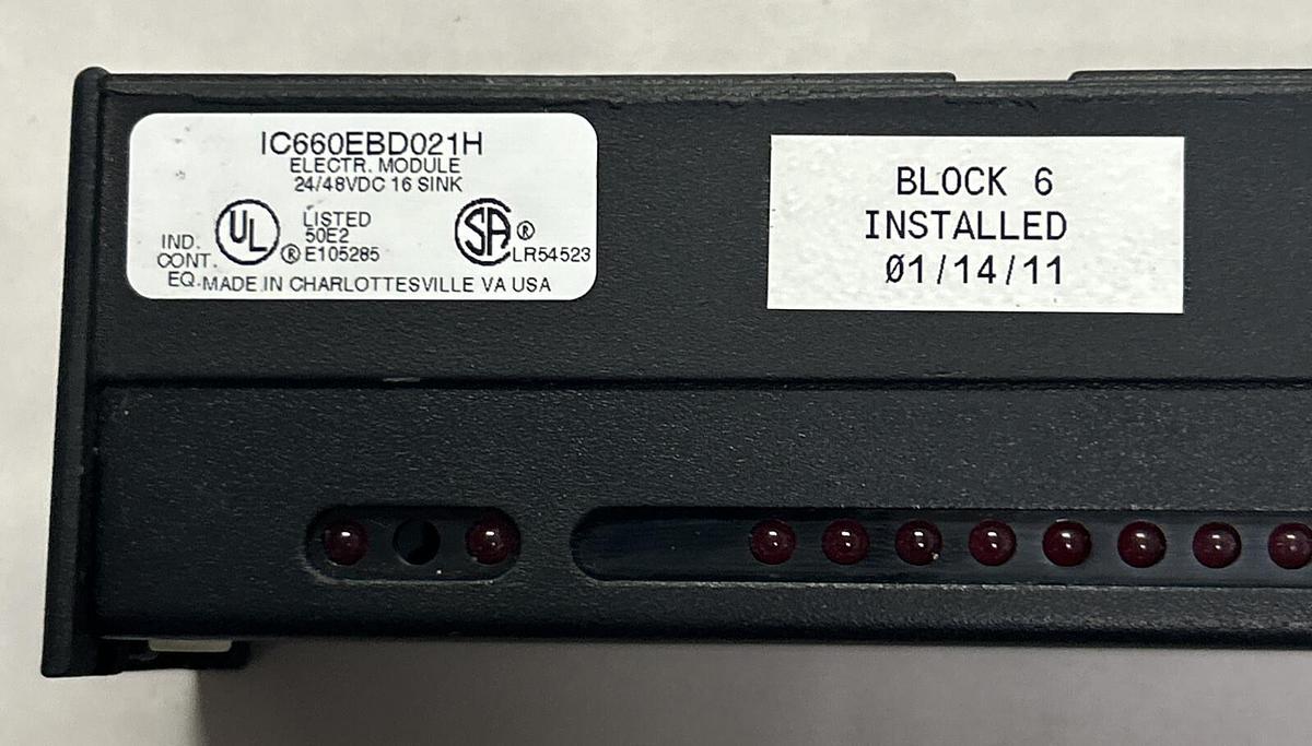 Used GE FANUC,IC660EBD021H,ELECTRONIC MODULE