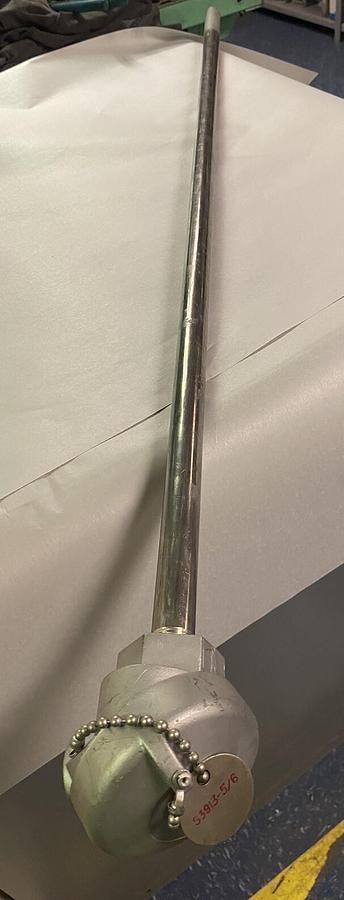 Thermocouple,NA,Probe Protective Head Probe 38.5 IN Length x 3/4 IN Dia