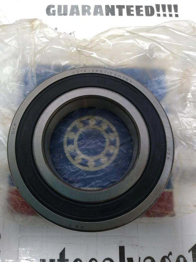 Used SKF,6214-2RSJEM,Deep Groove Ball Bearing NOS