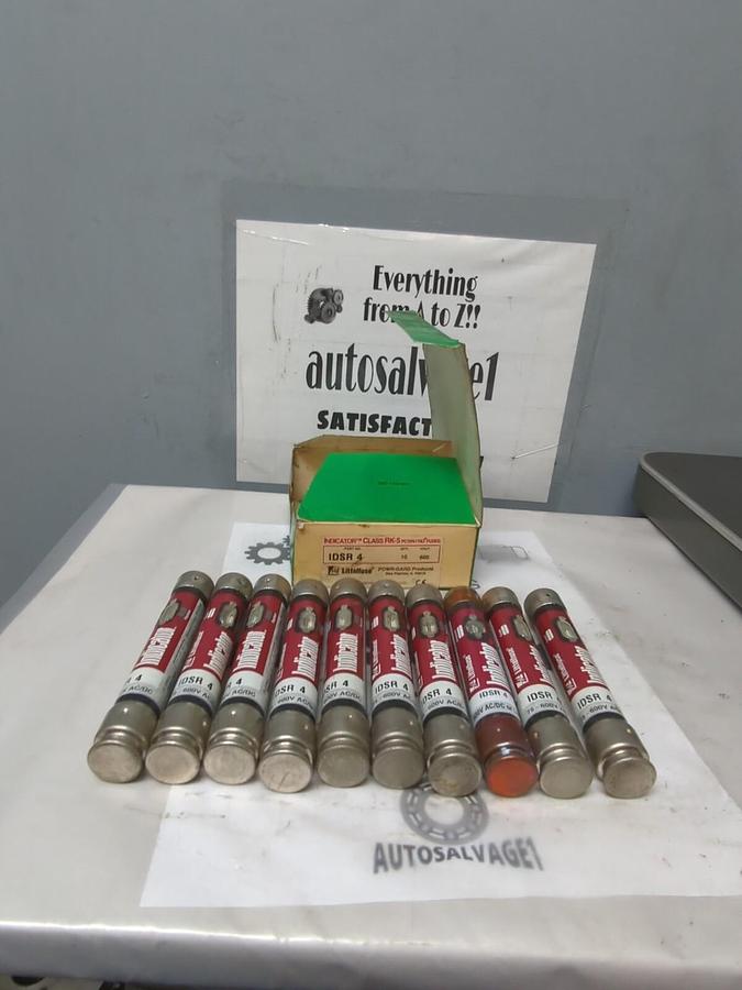 LITTELFUSE,IDSR-4,INDICATOR 4 AMP FUSES BOX OF 10 NOS