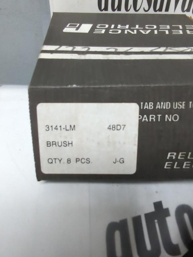 RELIANCE ELECTRIC,3141-LM,CARBON BRUSHES BOX OF 8 NOS