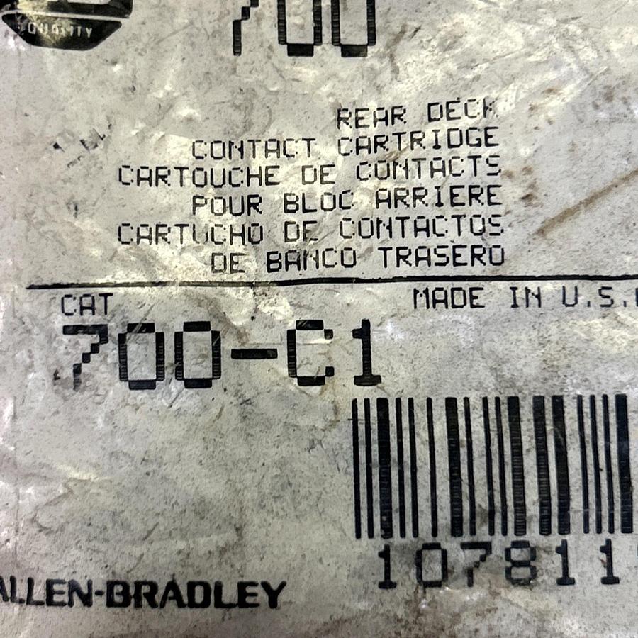 Used ALLEN BRADLEY,700-C1,CONTACT CARTRIDGE NOS