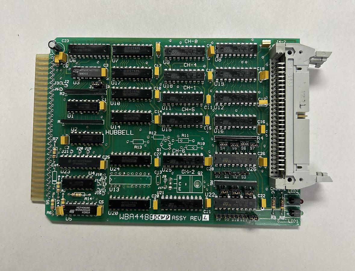 HUBBELL,WBA4486,CONTROL BOARD NOS