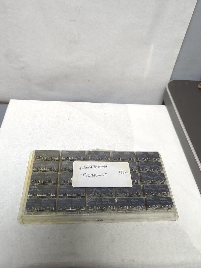 POTTER & BRUMFIELD,T73S5D14-48,POWER RELAY 48VDC LOT OF 50 NOS