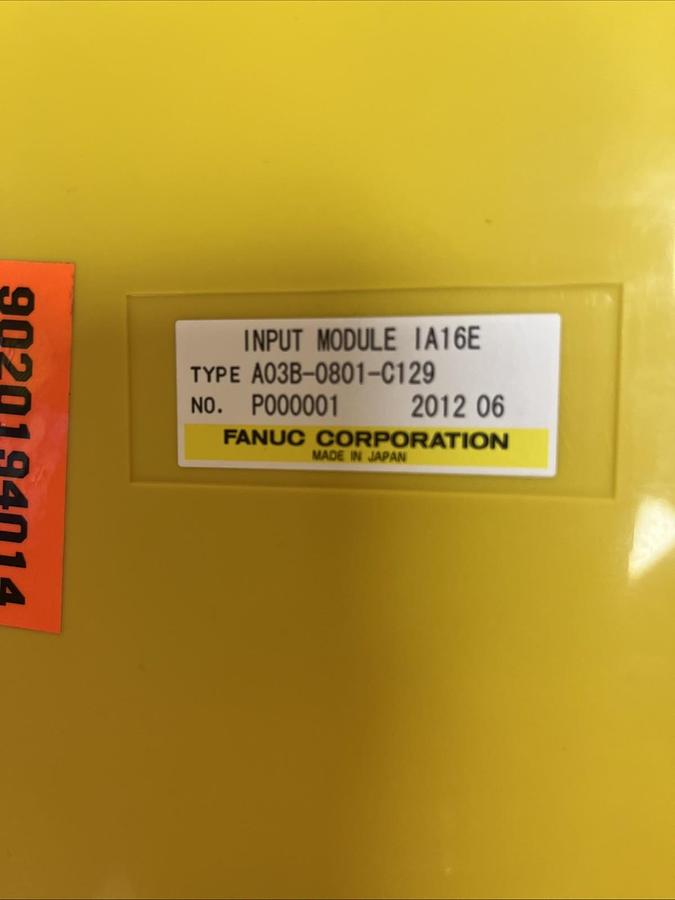 GE FANUC,A03B-0801-C129,INPUT MODULE 1A16E