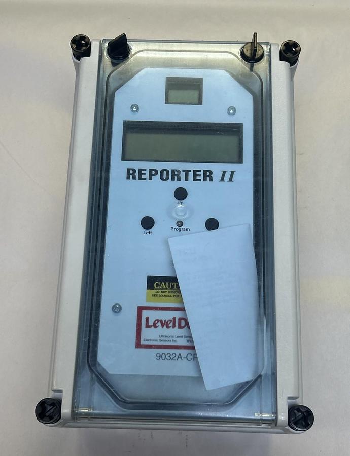 LEVEL DEVIL,9032A-CP,REPORTER II ULTRASONIC LEVEL SENSOR NOS
