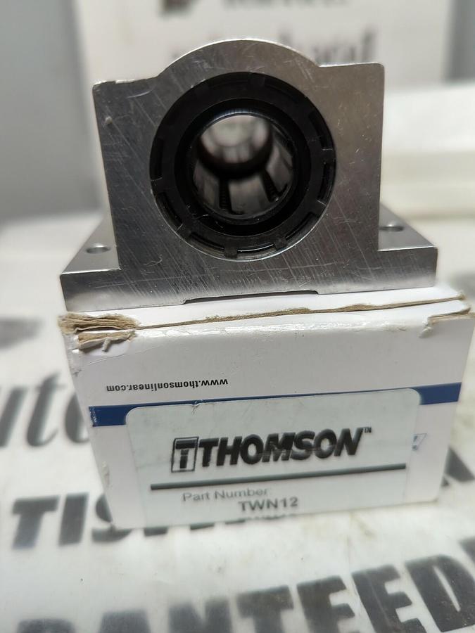 THOMSON,TWN12,LINEAR PILLOW BLOCK BEARING 3/8 INCGH SHAFT NOS