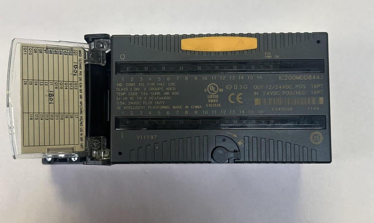 Used GE FANUC,IC200MDD844J,MIXED LOGIC INPUT MODULE